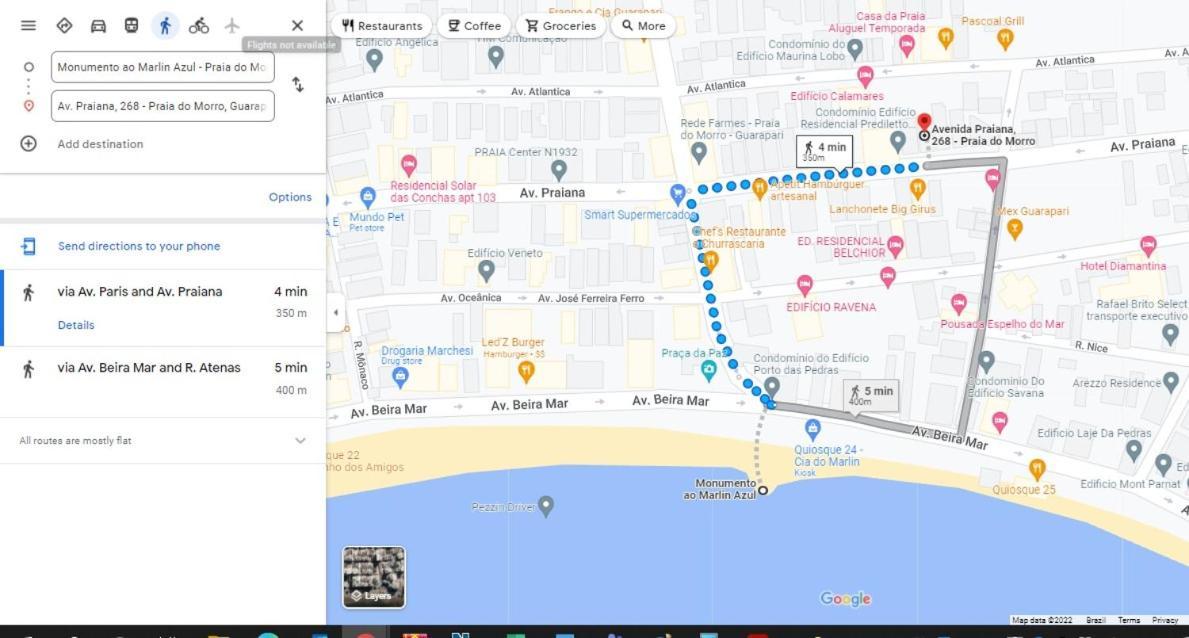 Praia Do Morro - Apart 2 Qts Com Suite - Ed Solar De Bruna, 70 Metros Da Praia - Garagem Coberta - Wifi Guarapari Eksteriør billede